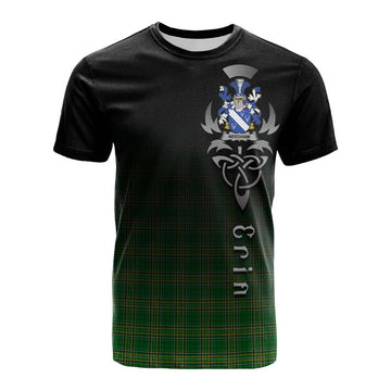 Needham Irish Clan Cotton T-shirt with Coat of Arms Erin Go Bragh Celtic Inspired Kid's Shirt - Tartan Vibes Clothing