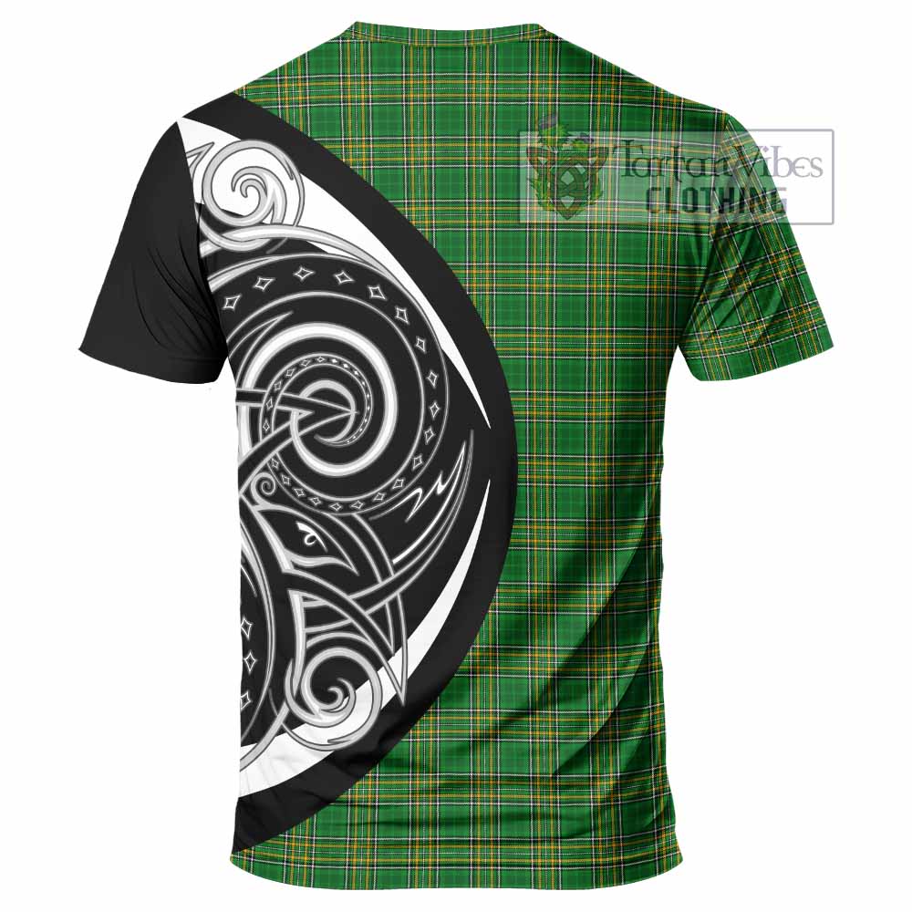 Neilan Irish Clan T-Shirt Celtic Circle Style - Tartan Vibes Clothing