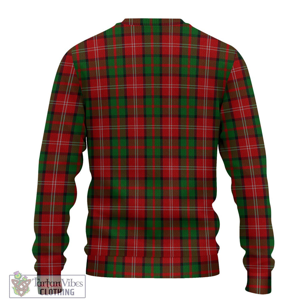 Nesbitt Tartan Knitted Sweater with Family Crest DNA In Me Style - Tartanvibesclothing Shop