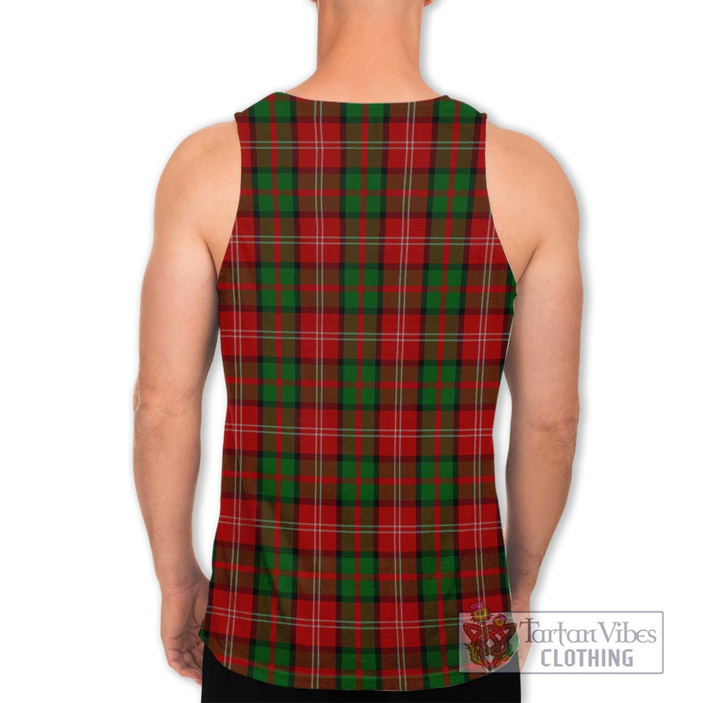 Nesbitt Tartan Men's Tank Top with Family Crest DNA In Me Style - Tartanvibesclothing Shop