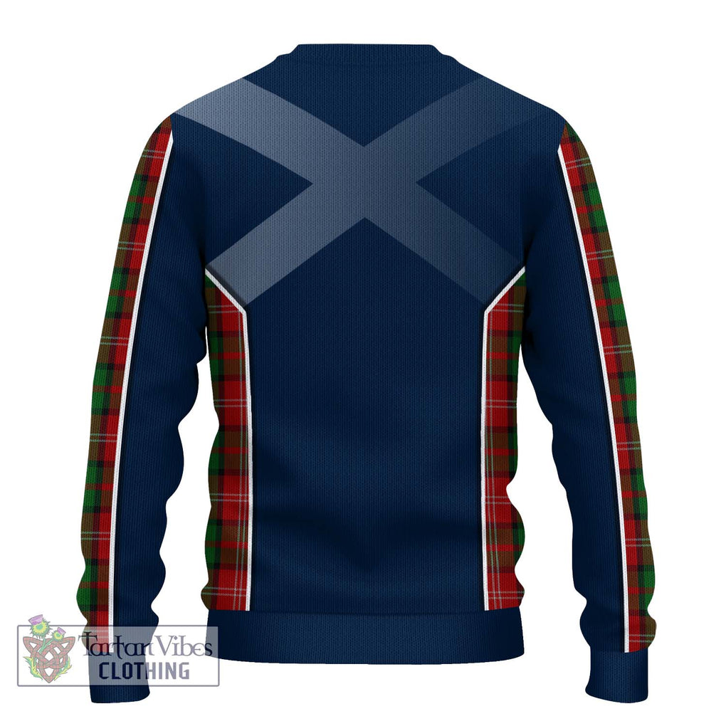 Nesbitt Tartan Knitted Sweater with Family Crest and Lion Rampant Vibes Sport Style - Tartan Vibes Clothing