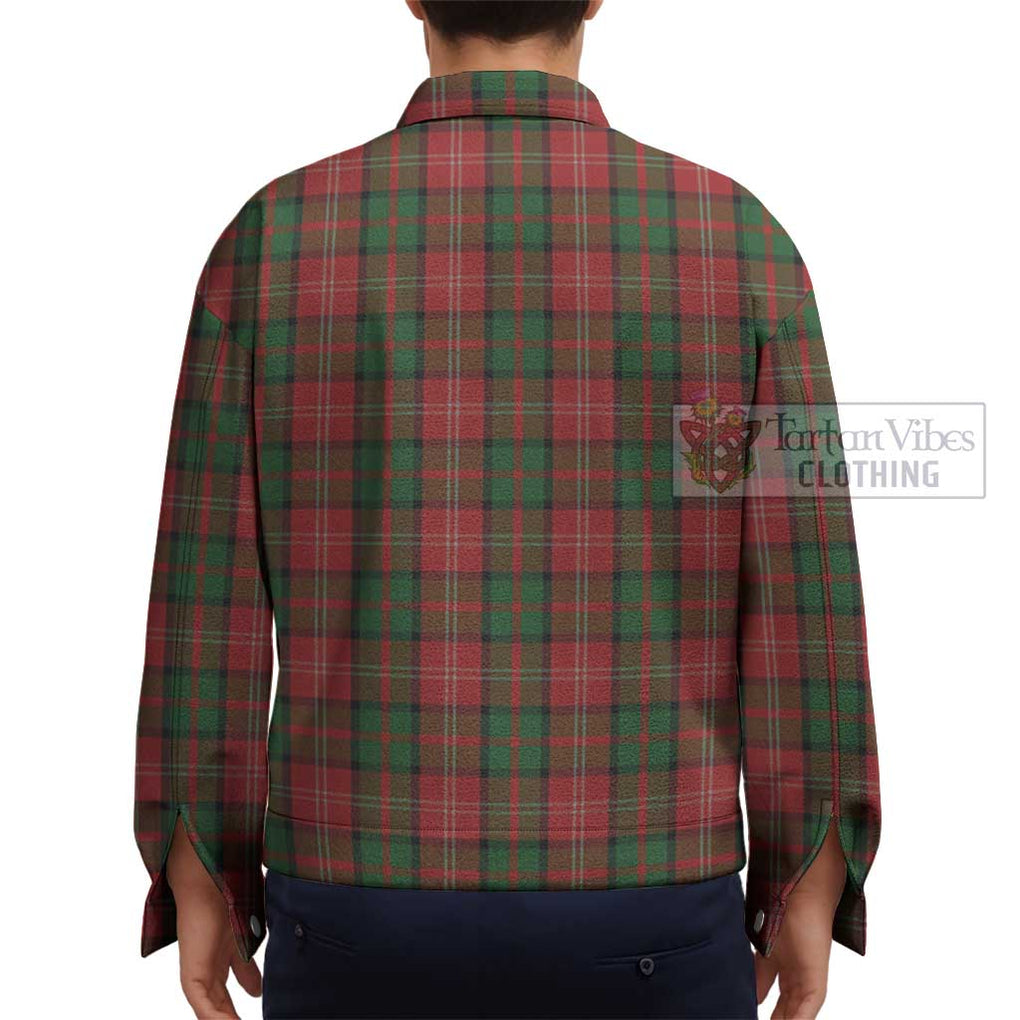 Nesbitt Tartan Unisex Lapel Cotton Jacket - Tartan Vibes Clothing