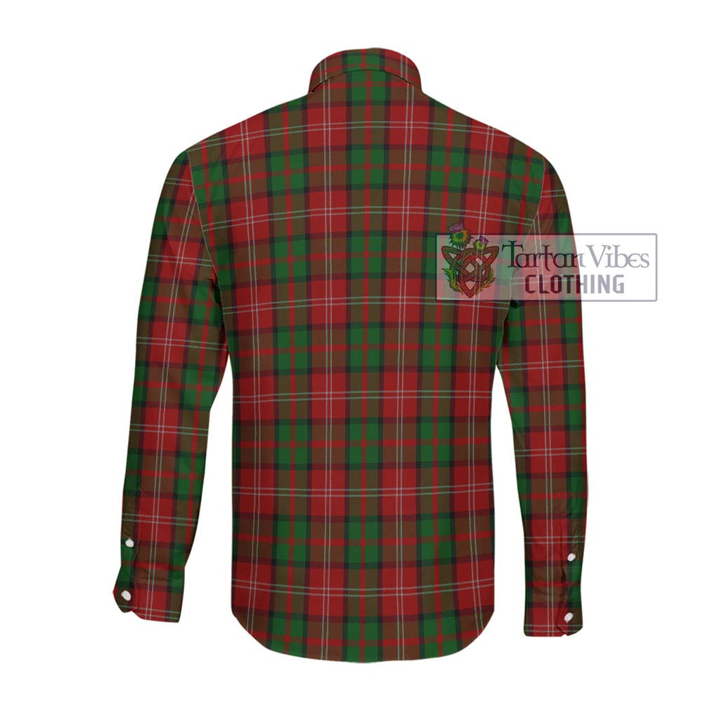 Nesbitt Tartan Long Sleeve Button Shirt with Family Crest DNA In Me Style - Tartanvibesclothing Shop