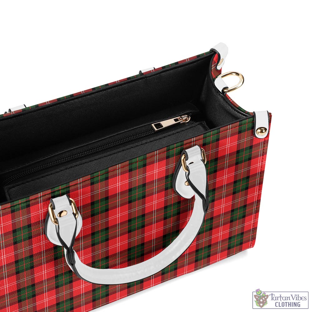 Tartan Vibes Clothing Nesbitt Modern Tartan Luxury Leather Handbags