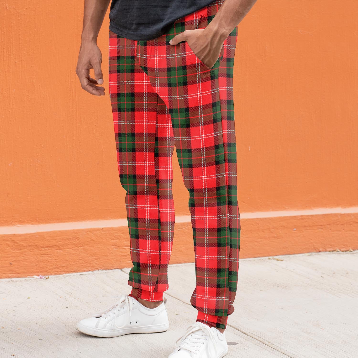 Nesbitt (Nisbet) Tartan Joggers Pants S - Tartan Vibes Clothing