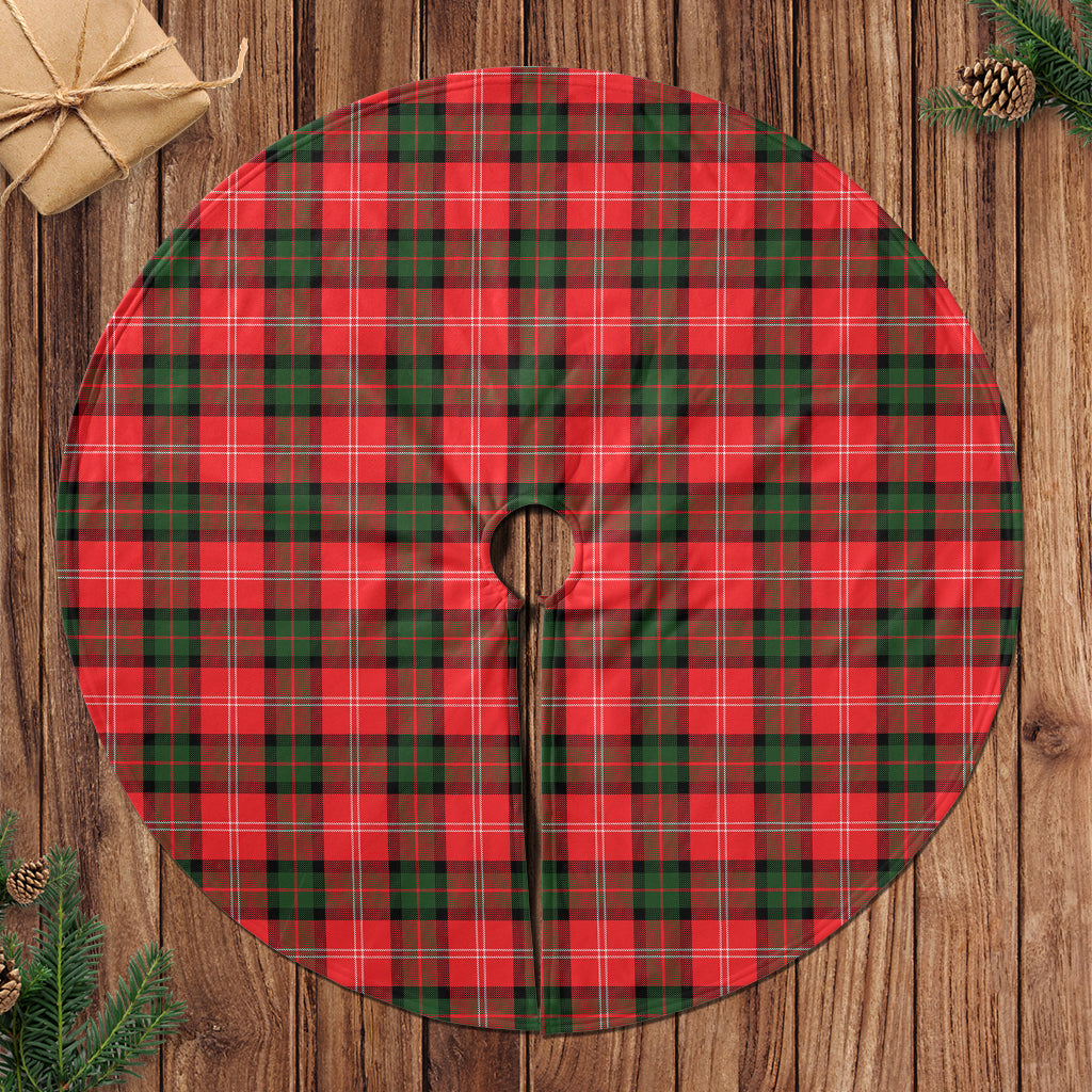 Nesbitt Modern Tartan Christmas Tree Skirt - Tartanvibesclothing