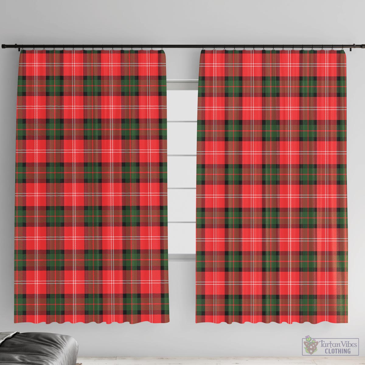 Nesbitt Modern Tartan Window Curtain