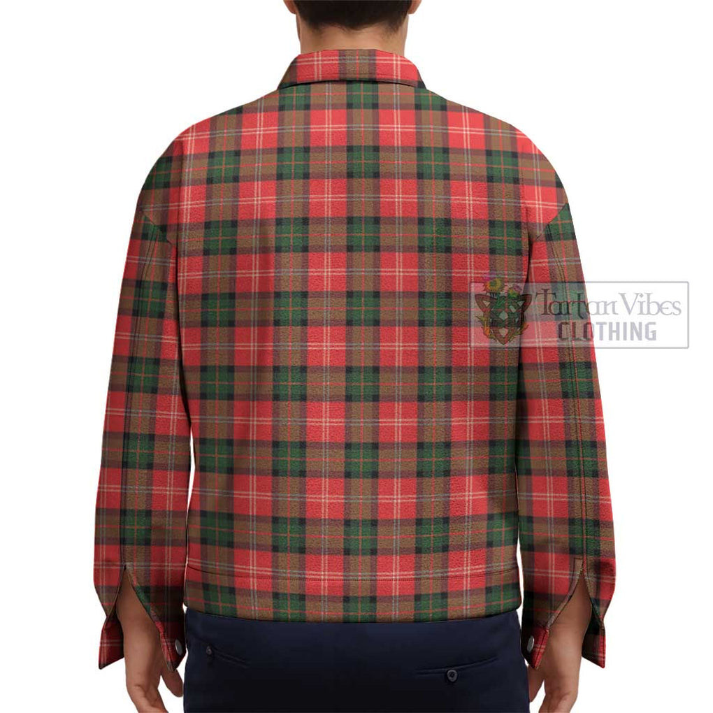 Nesbitt (Nisbet) Tartan Unisex Lapel Cotton Jacket - Tartan Vibes Clothing