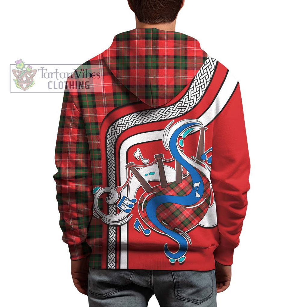 Nesbitt (Nisbet) Tartan Hoodie with Epic Bagpipe Style - Tartanvibesclothing Shop