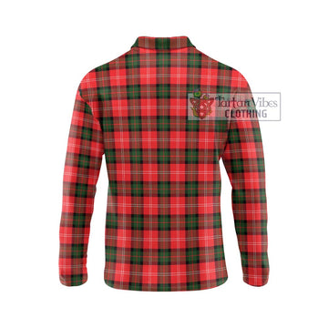 Nesbitt (Nisbet) Tartan Long Sleeve Polo Shirt with Family Crest DNA In Me Style