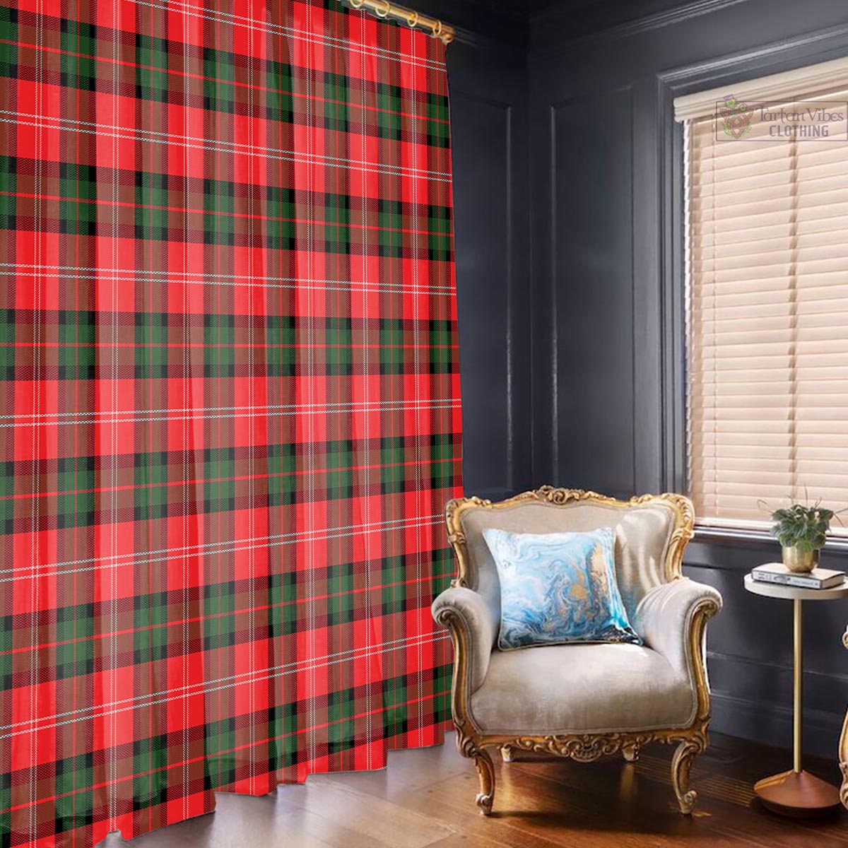 Nesbitt Modern Tartan Window Curtain