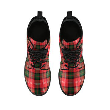 Nesbitt (Nisbet) Tartan Leather Boots