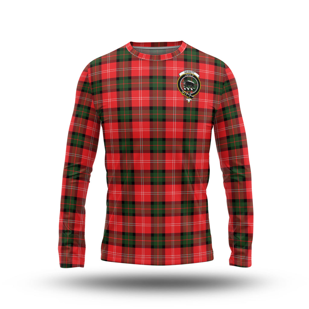 nesbitt-modern-tartan-long-sleeve-t-shirt-with-family-crest