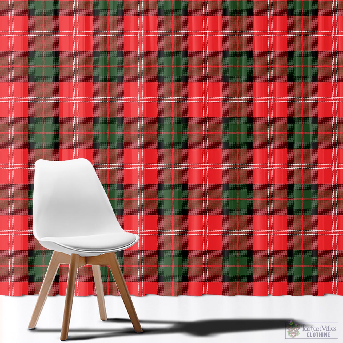 Nesbitt Modern Tartan Window Curtain