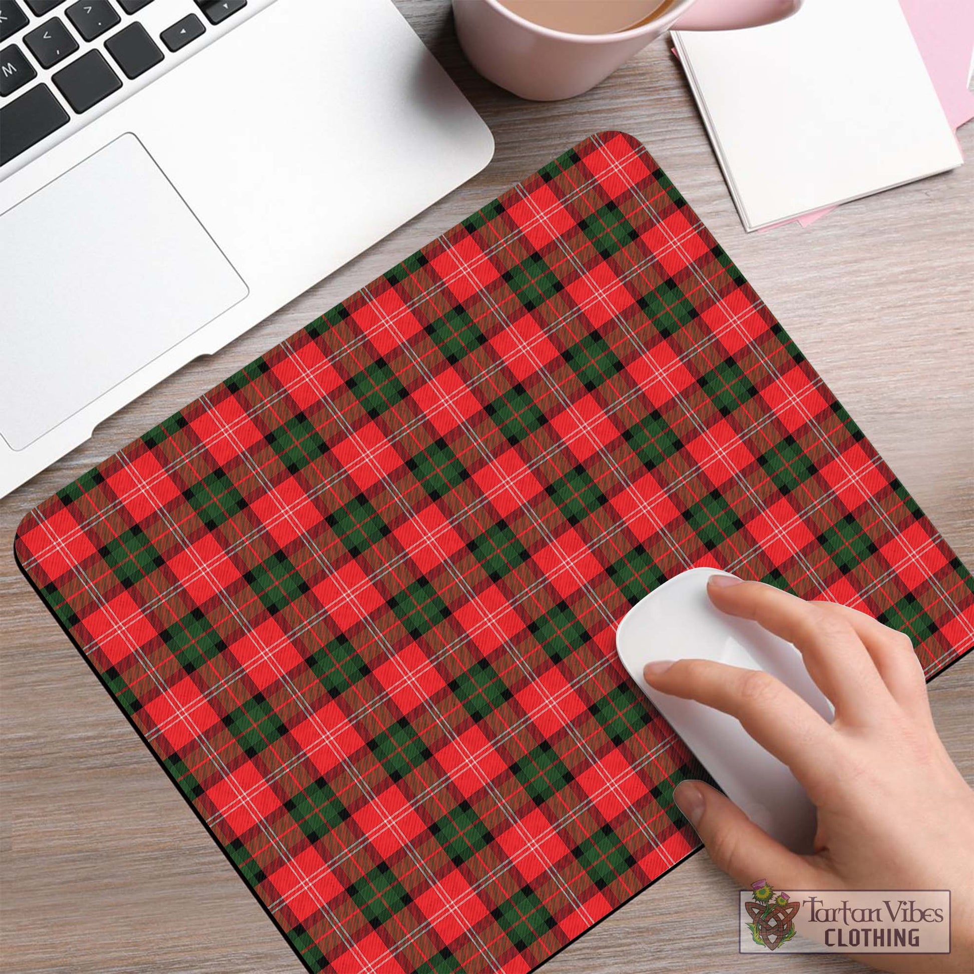 Tartan Vibes Clothing Nesbitt Modern Tartan Mouse Pad