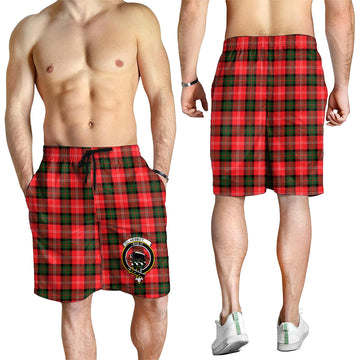 Nesbitt (Nisbet) Tartan Mens Shorts with Family Crest