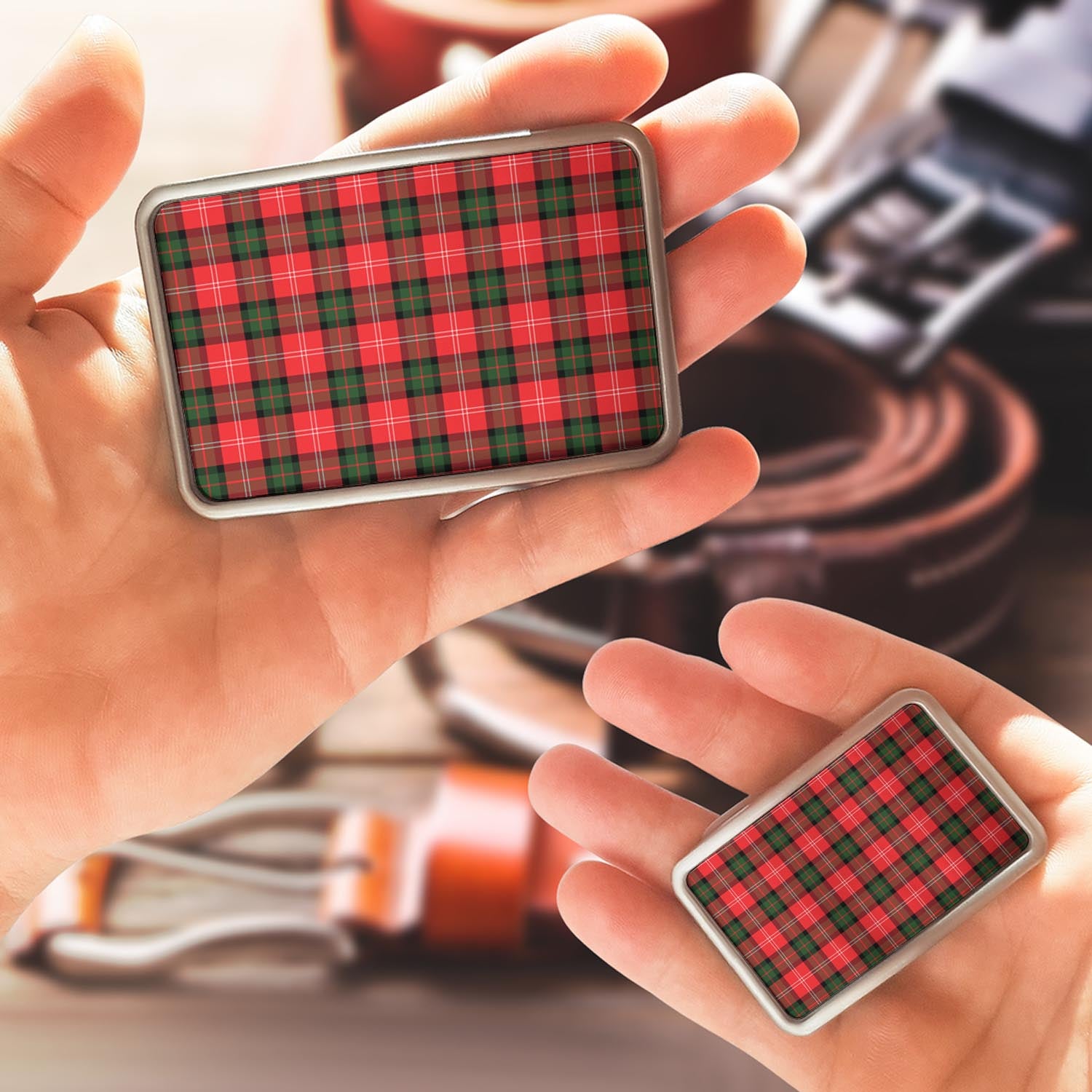 Nesbitt (Nisbet) Tartan Belt Buckles - Tartan Vibes Clothing