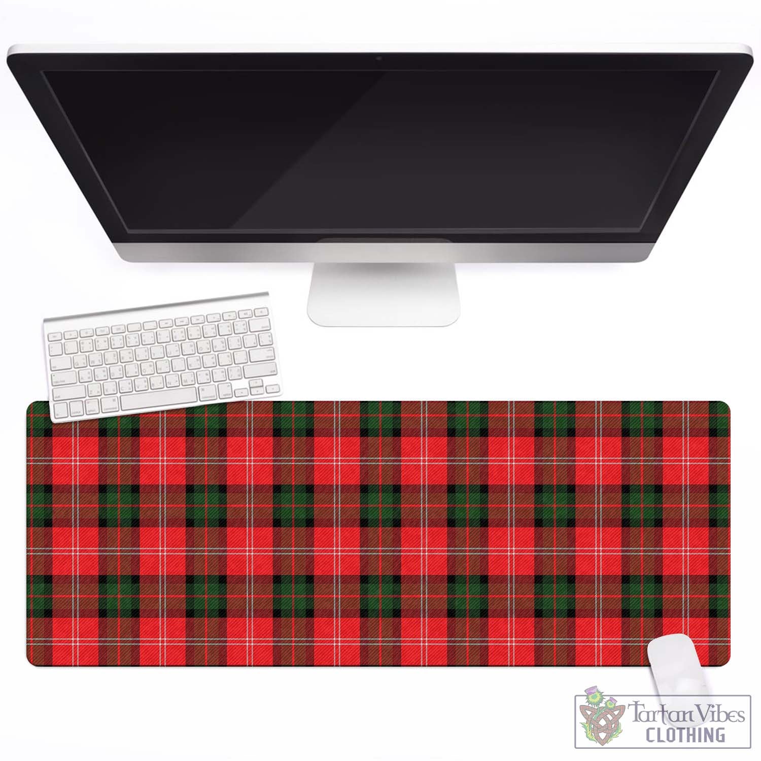 Tartan Vibes Clothing Nesbitt Modern Tartan Mouse Pad