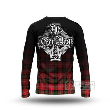 Nesbitt (Nisbet) Tartan Long Sleeve T-Shirt Featuring Alba Gu Brath Family Crest Celtic Inspired