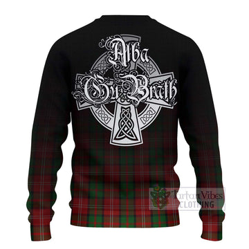 Nesbitt (Nisbet) Tartan Ugly Sweater Featuring Alba Gu Brath Family Crest Celtic Inspired