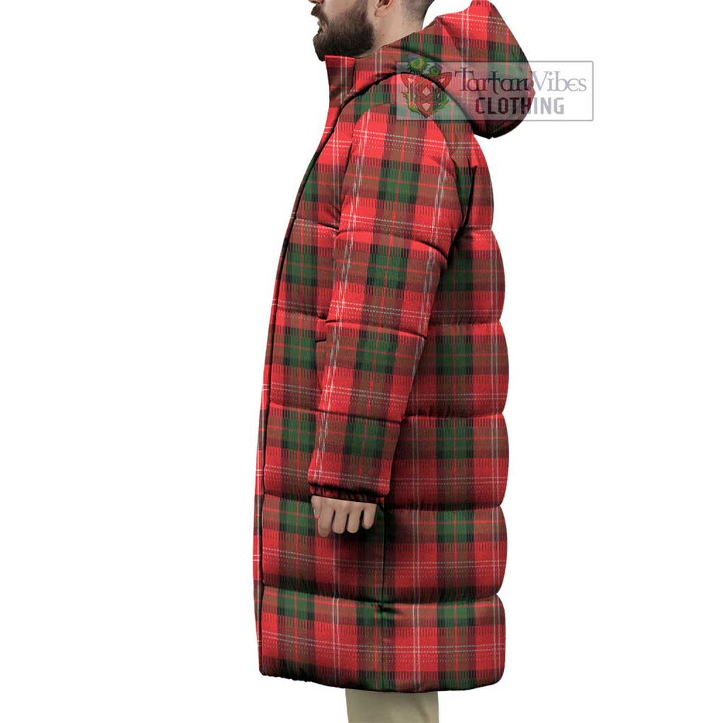 Tartan Vibes Clothing Nesbitt (Nisbet) Tartan Long Down Jacket