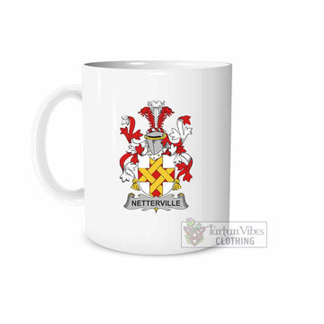 Netterville Irish Clan Coat of Arms Ceramic Mug