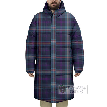 Nevoy Tartan Long Down Jacket