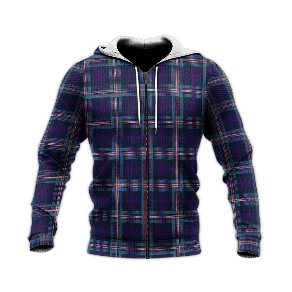 nevoy-tartan-knitted-hoodie