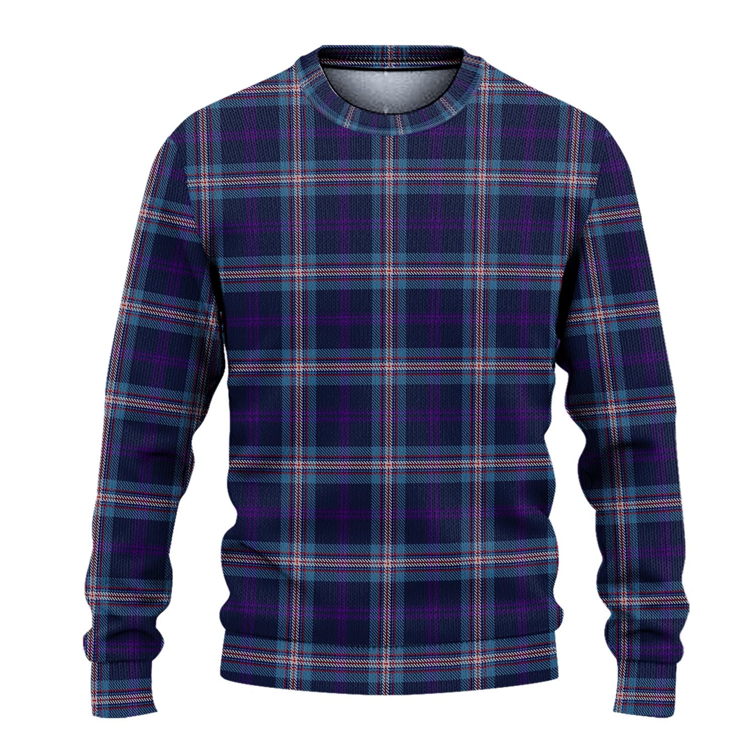 Nevoy Tartan Knitted Sweater - Tartanvibesclothing