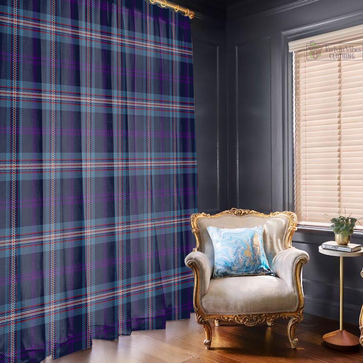 Nevoy Tartan Window Curtain