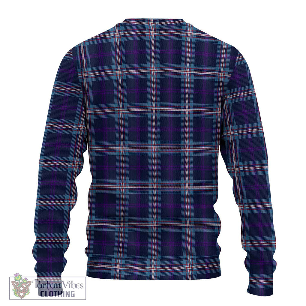 Nevoy Tartan Knitted Sweater with Family Crest DNA In Me Style - Tartanvibesclothing Shop