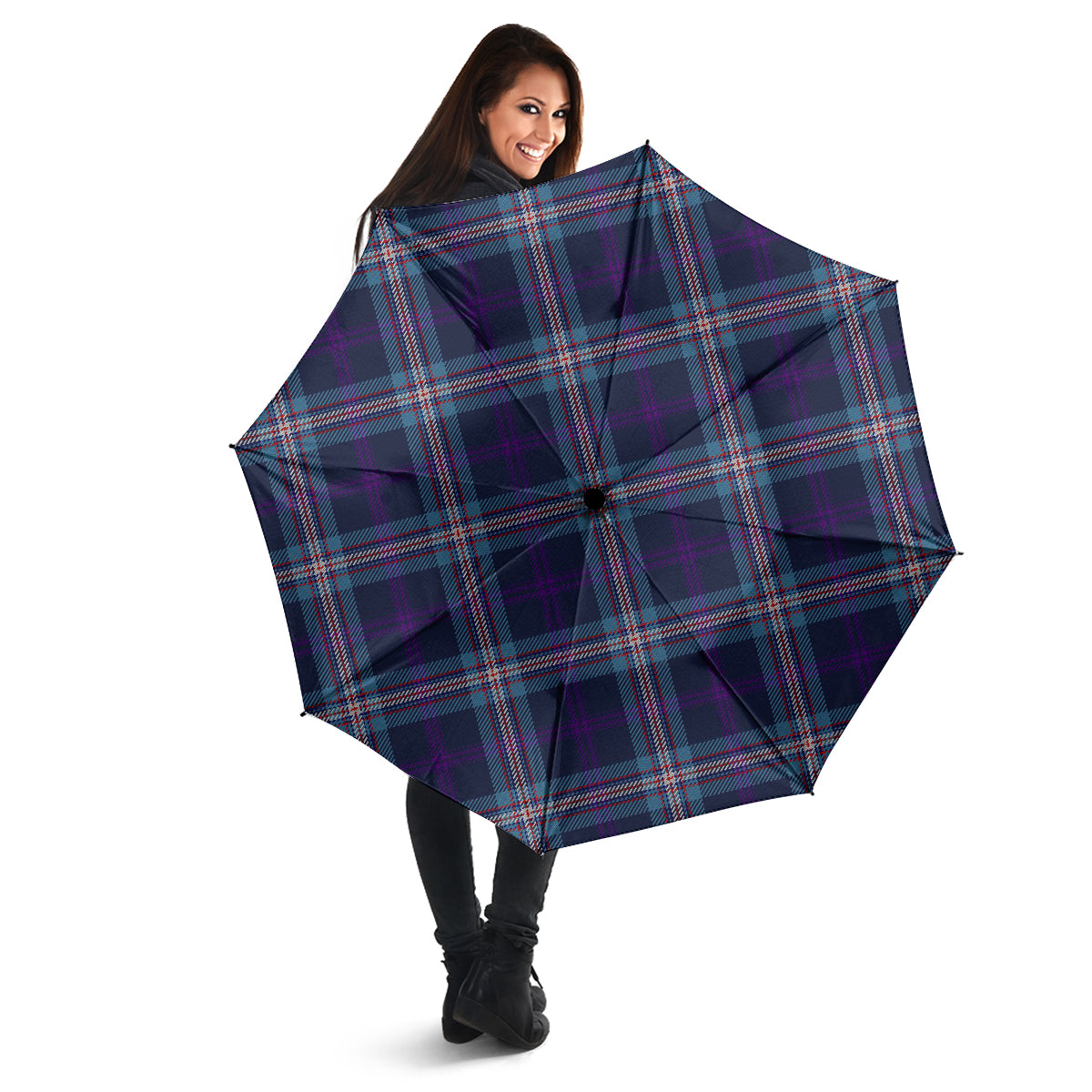 Nevoy Tartan Umbrella - Tartanvibesclothing