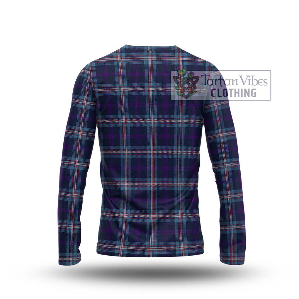 Nevoy Tartan Long Sleeve T-Shirt with Family Crest DNA In Me Style - Tartanvibesclothing Shop