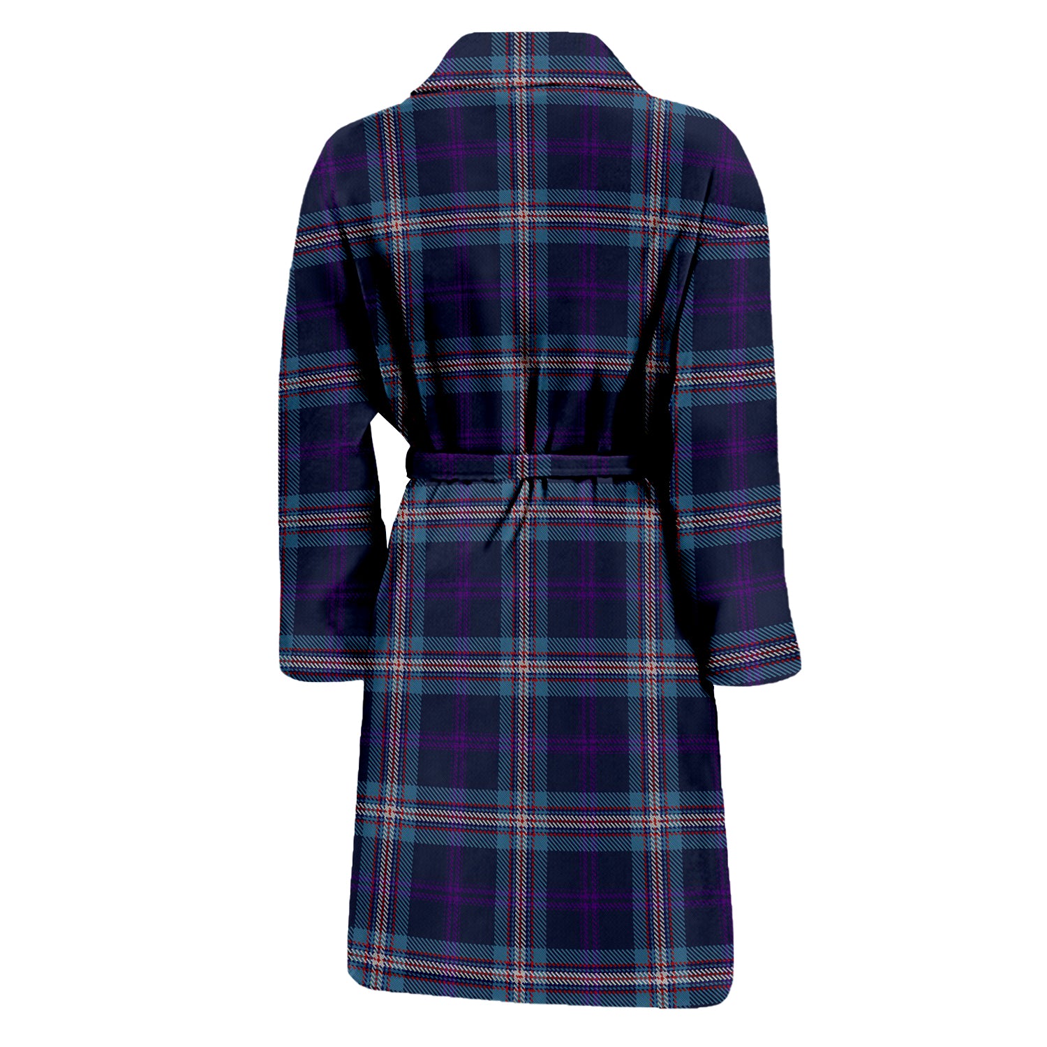 Nevoy Tartan Bathrobe with Family Crest - Tartan Vibes Clothing