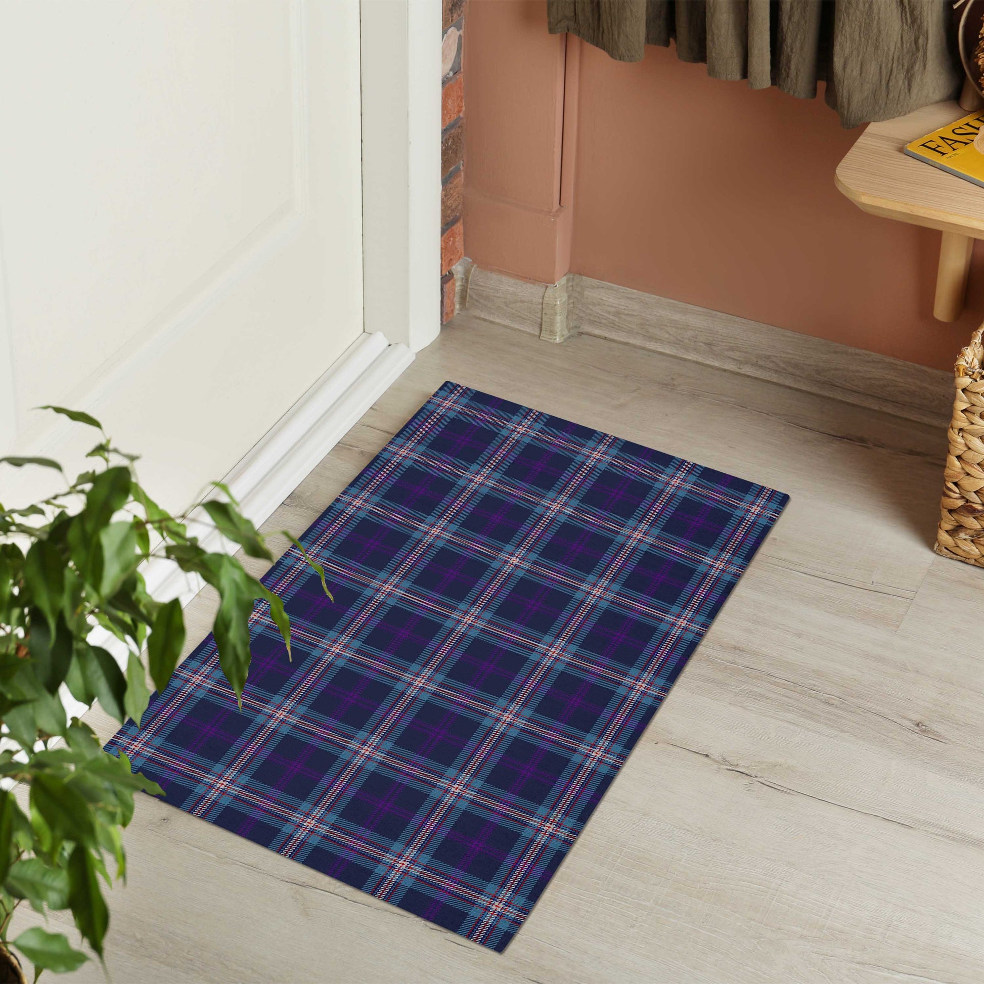 Nevoy Tartan Door Mat - Tartanvibesclothing