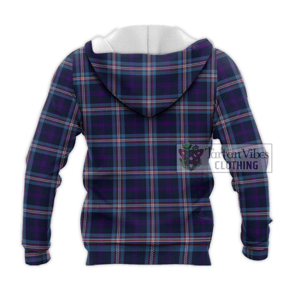 Nevoy Tartan Knitted Hoodie with Family Crest DNA In Me Style - Tartanvibesclothing Shop