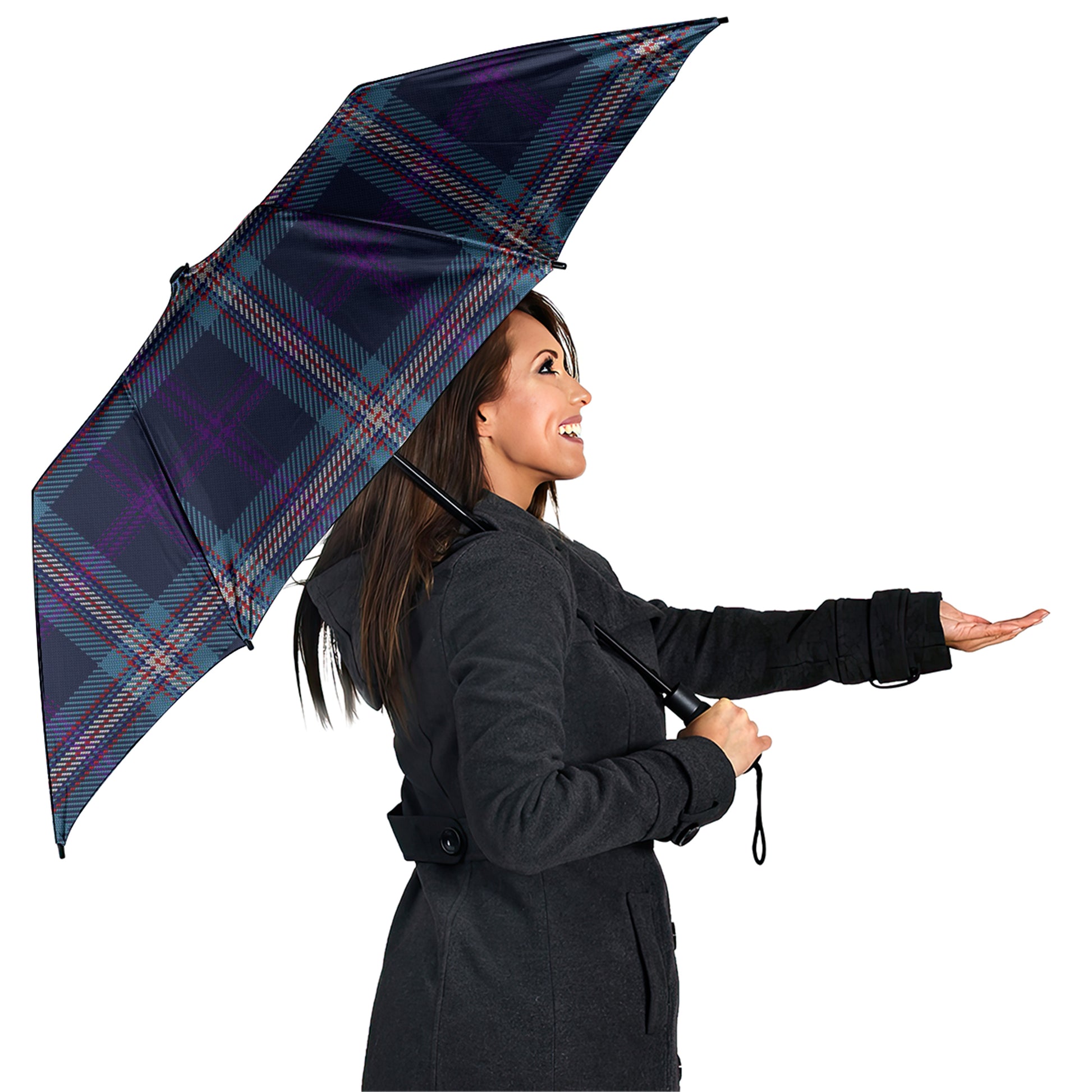 Nevoy Tartan Umbrella - Tartanvibesclothing