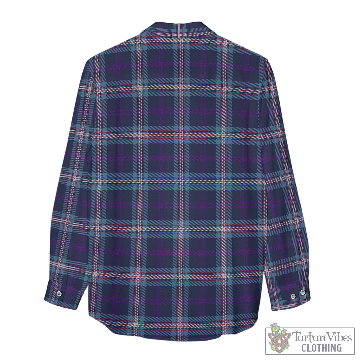 Nevoy Tartan Womens Casual Shirt