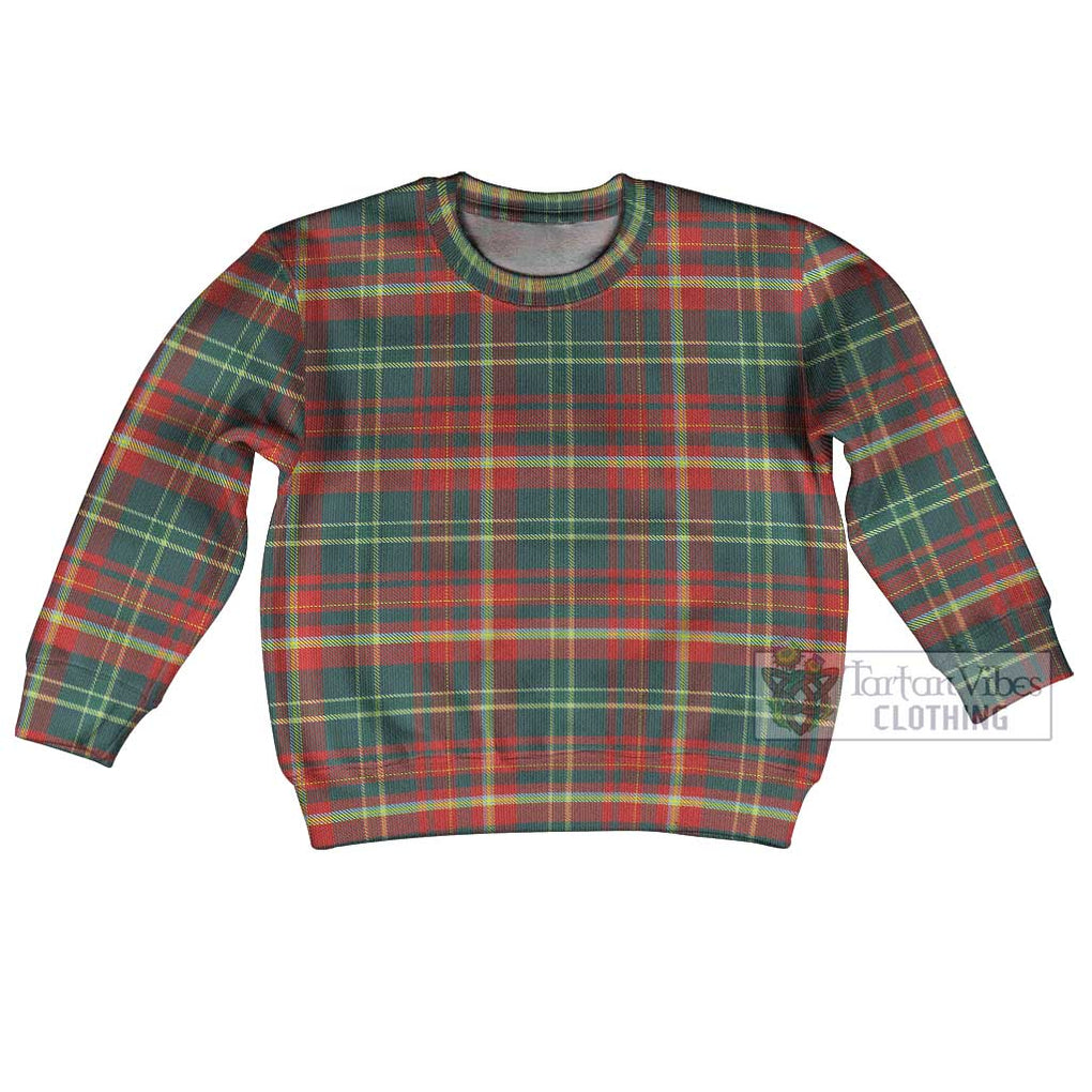 Tartan Vibes Clothing New Brunswick Province Canada Tartan Kid Ugly Sweater