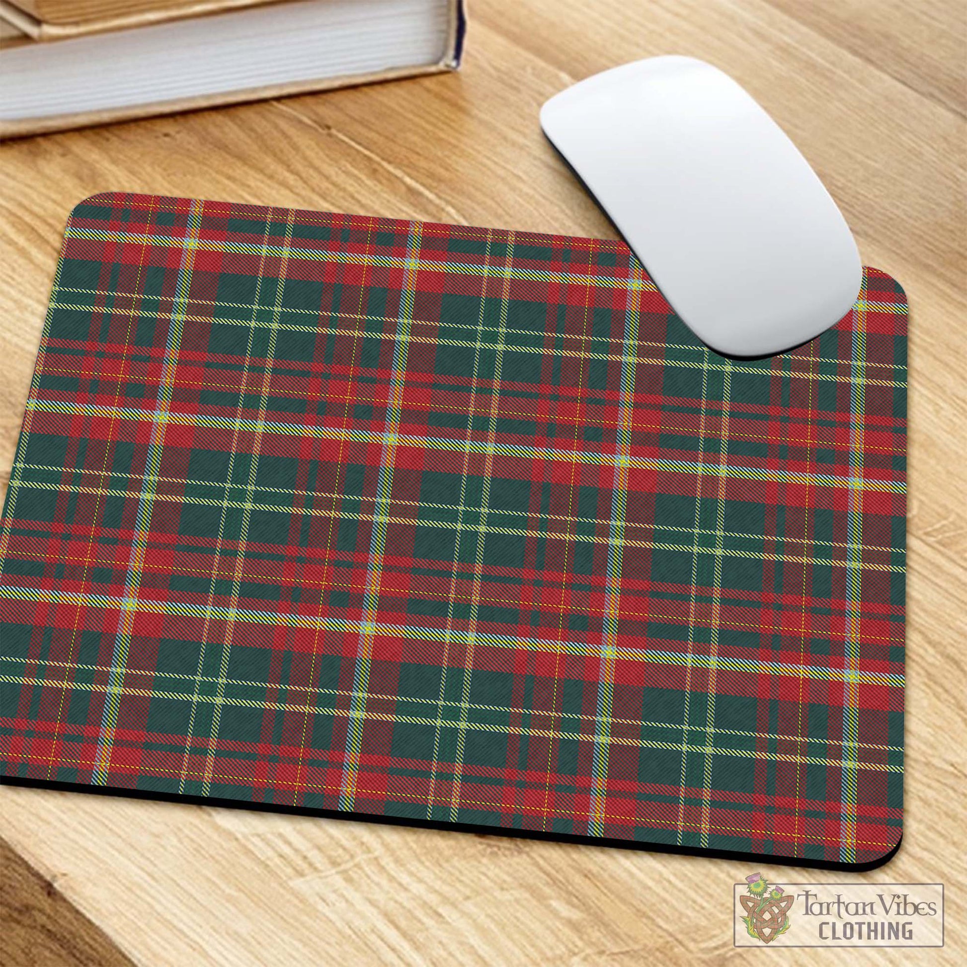 Tartan Vibes Clothing New Brunswick Province Canada Tartan Mouse Pad