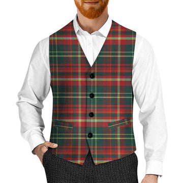 New Brunswick Province Canada Tartan Men's Sleeveless Suit Vest