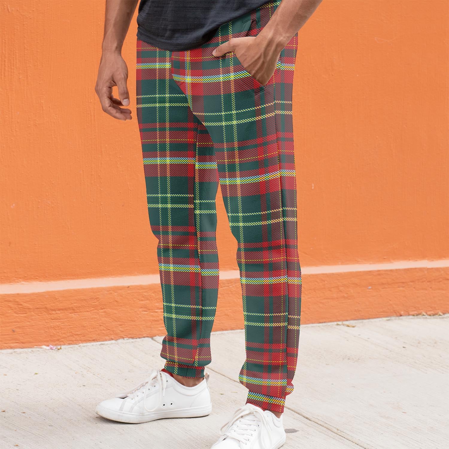 New Brunswick Province Canada Tartan Joggers Pants S - Tartan Vibes Clothing