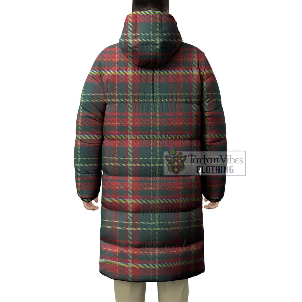 Tartan Vibes Clothing New Brunswick Province Canada Tartan Long Down Jacket