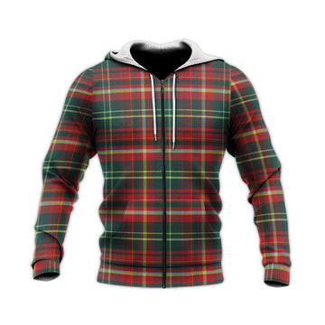 New Brunswick Province Canada Tartan Knitted Hoodie