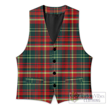 New Brunswick Province Canada Tartan Men's Sleeveless Suit Vest