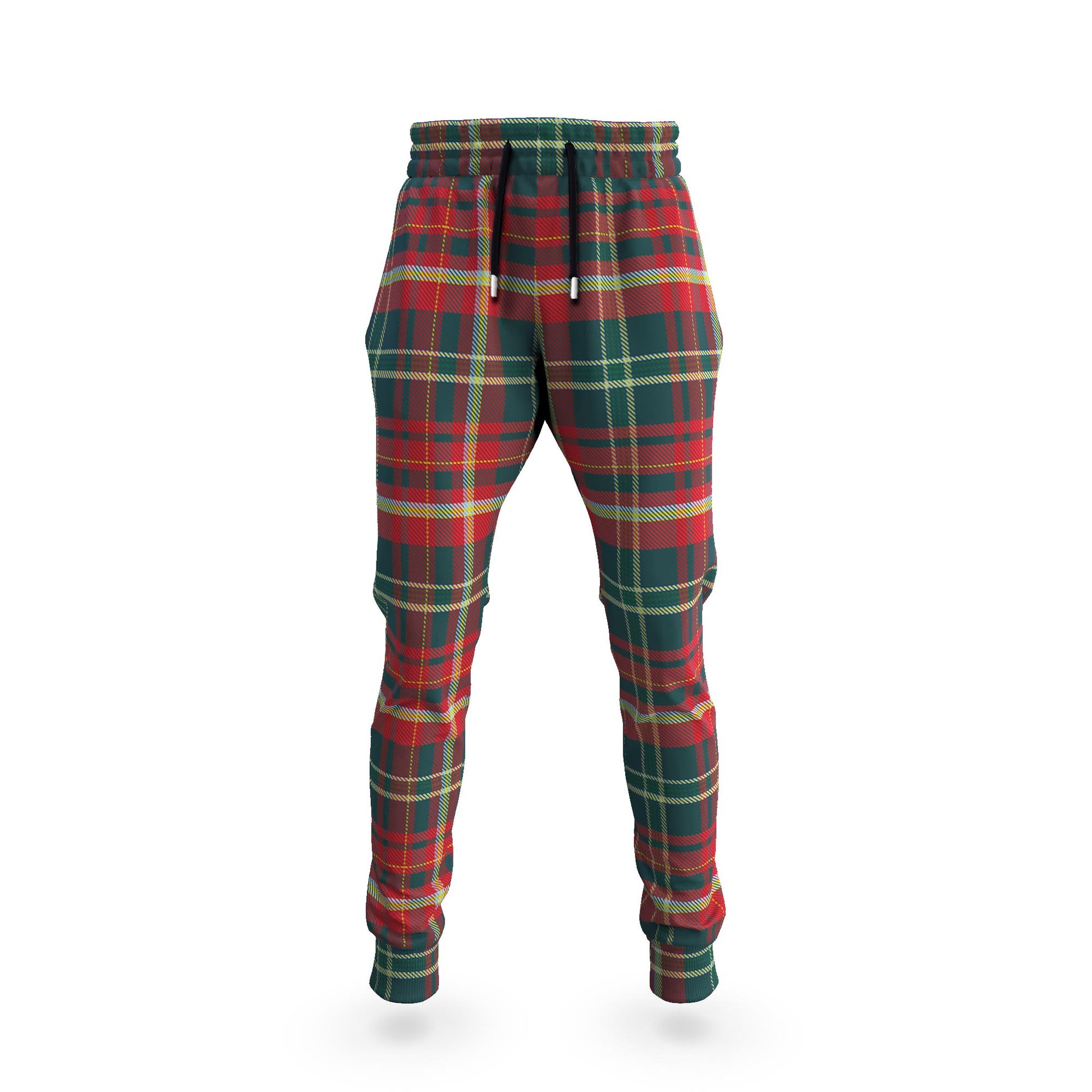 New Brunswick Province Canada Tartan Joggers Pants 5XL - Tartan Vibes Clothing