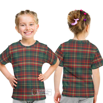 New Brunswick Province Canada Tartan Kid T-Shirt