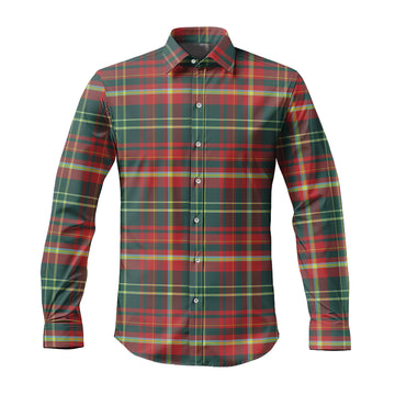 New Brunswick Province Canada Tartan Long Sleeve Button Up Shirt