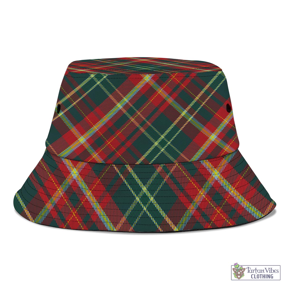 Tartan Vibes Clothing New Brunswick Province Canada Tartan Bucket Hat