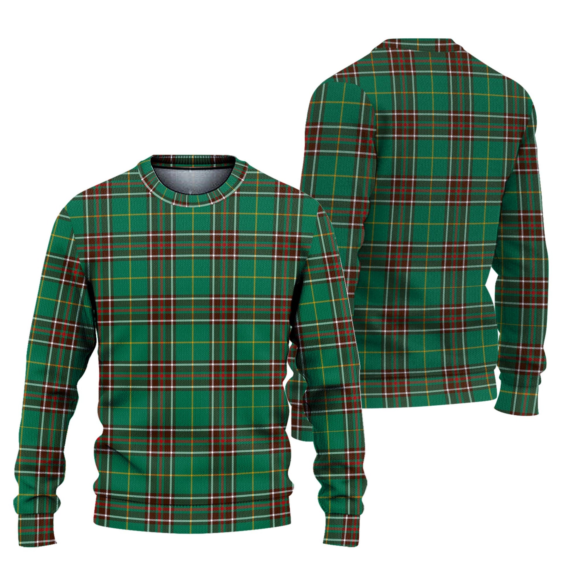 Newfoundland And Labrador Province Canada Tartan Knitted Sweater Unisex - Tartanvibesclothing